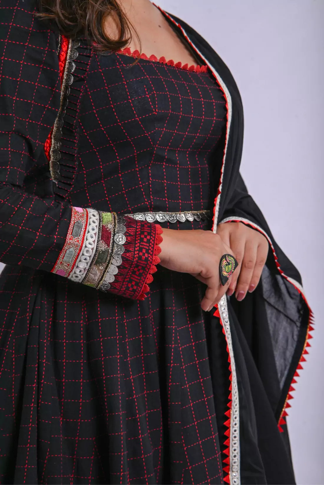 Cotton Kali Kurta Sets
