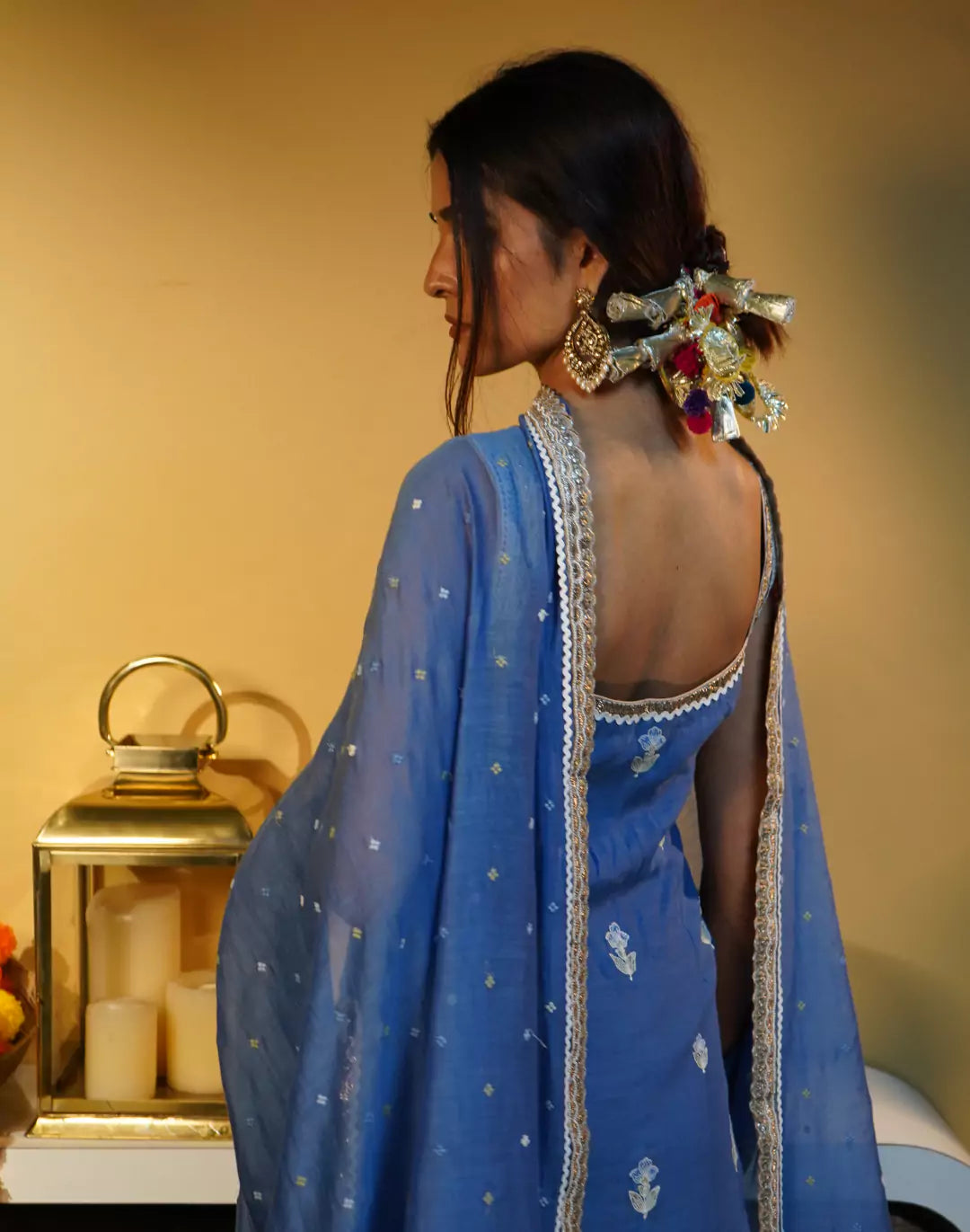 Chanderi Gharara Set