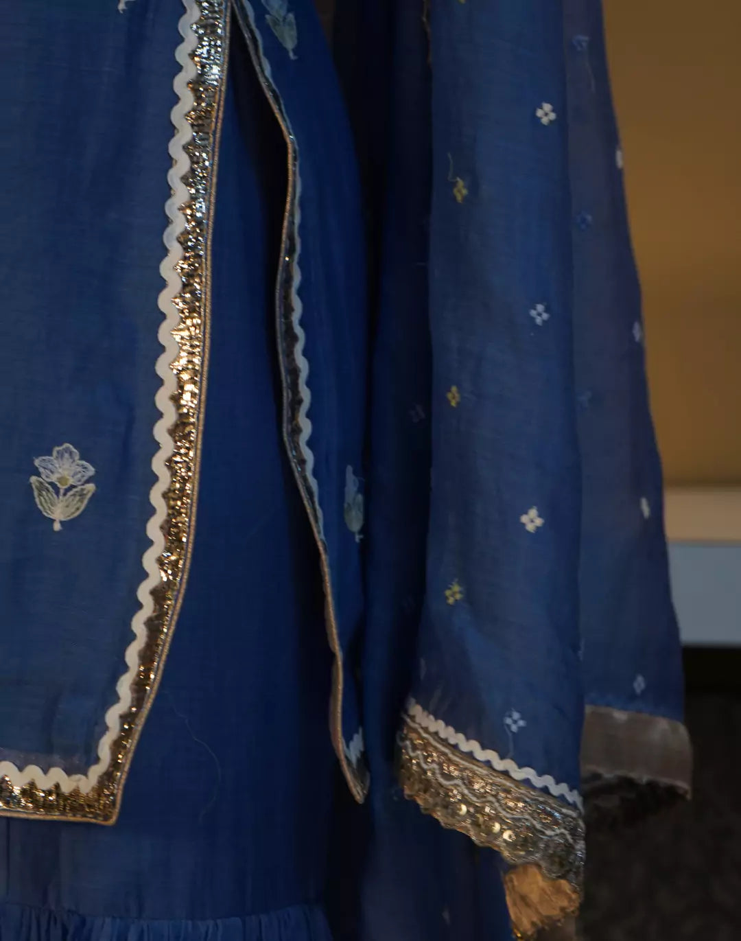 Chanderi Gharara Set