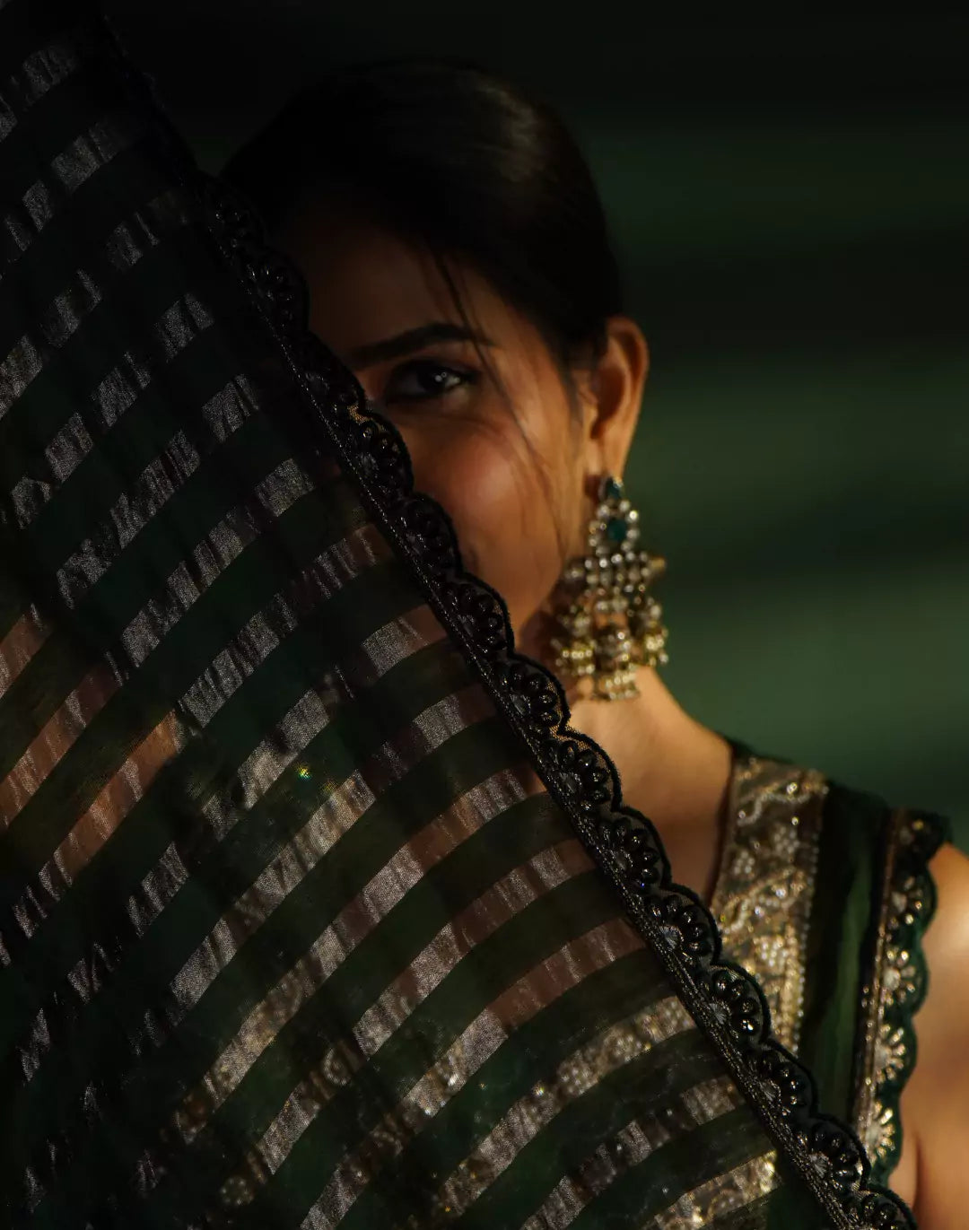 Chanderi Lehenga Set