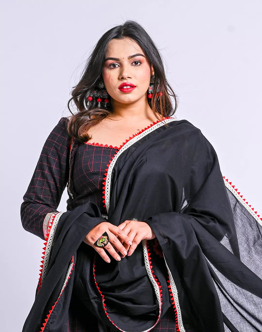 Cotton Kali Kurta Sets