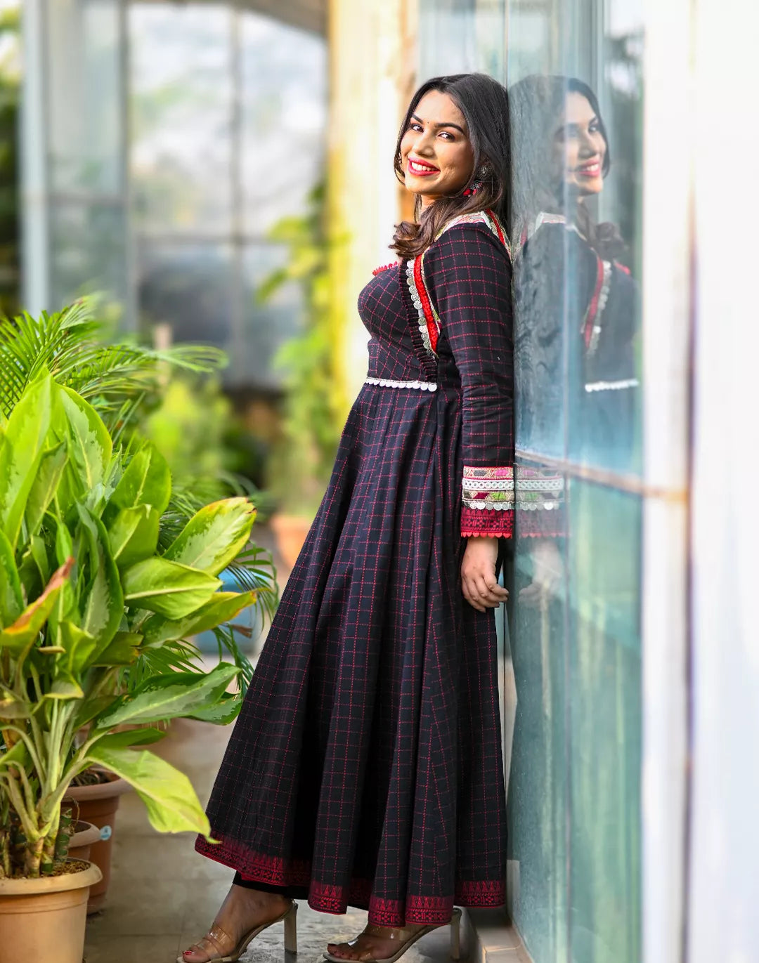 Cotton Kali Kurta Sets