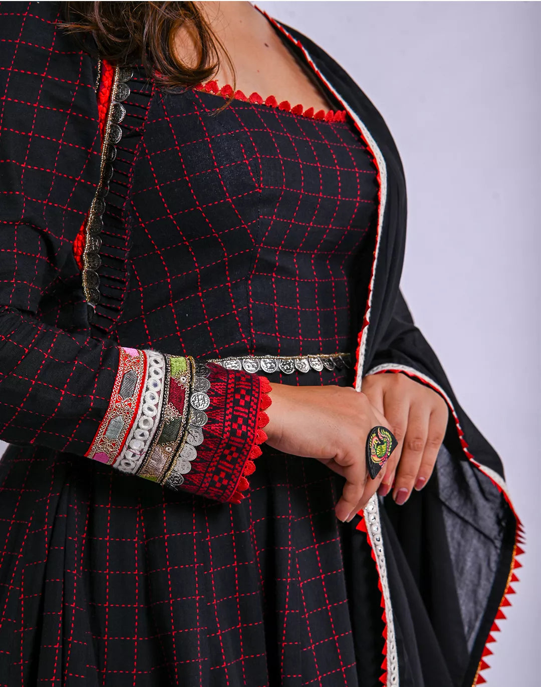 Cotton Kali Kurta Sets