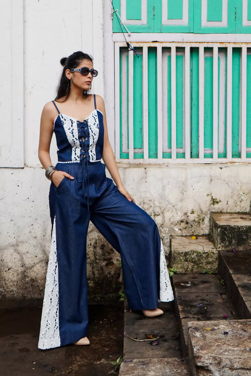 Strapless Denim Co-ord Set main image 1