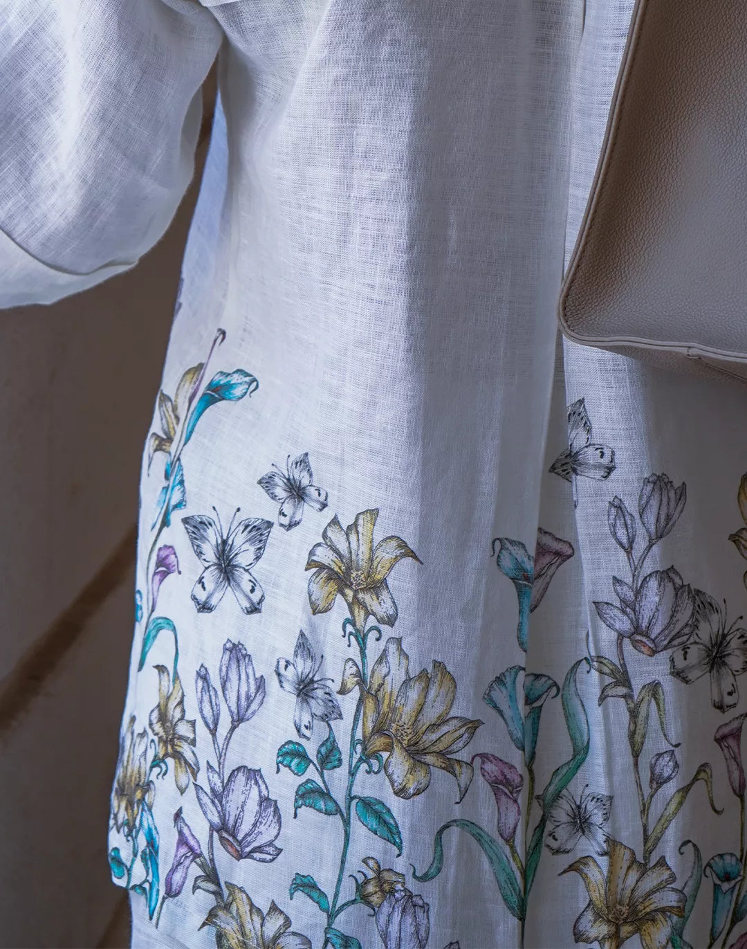 Linen Floral Coord Set