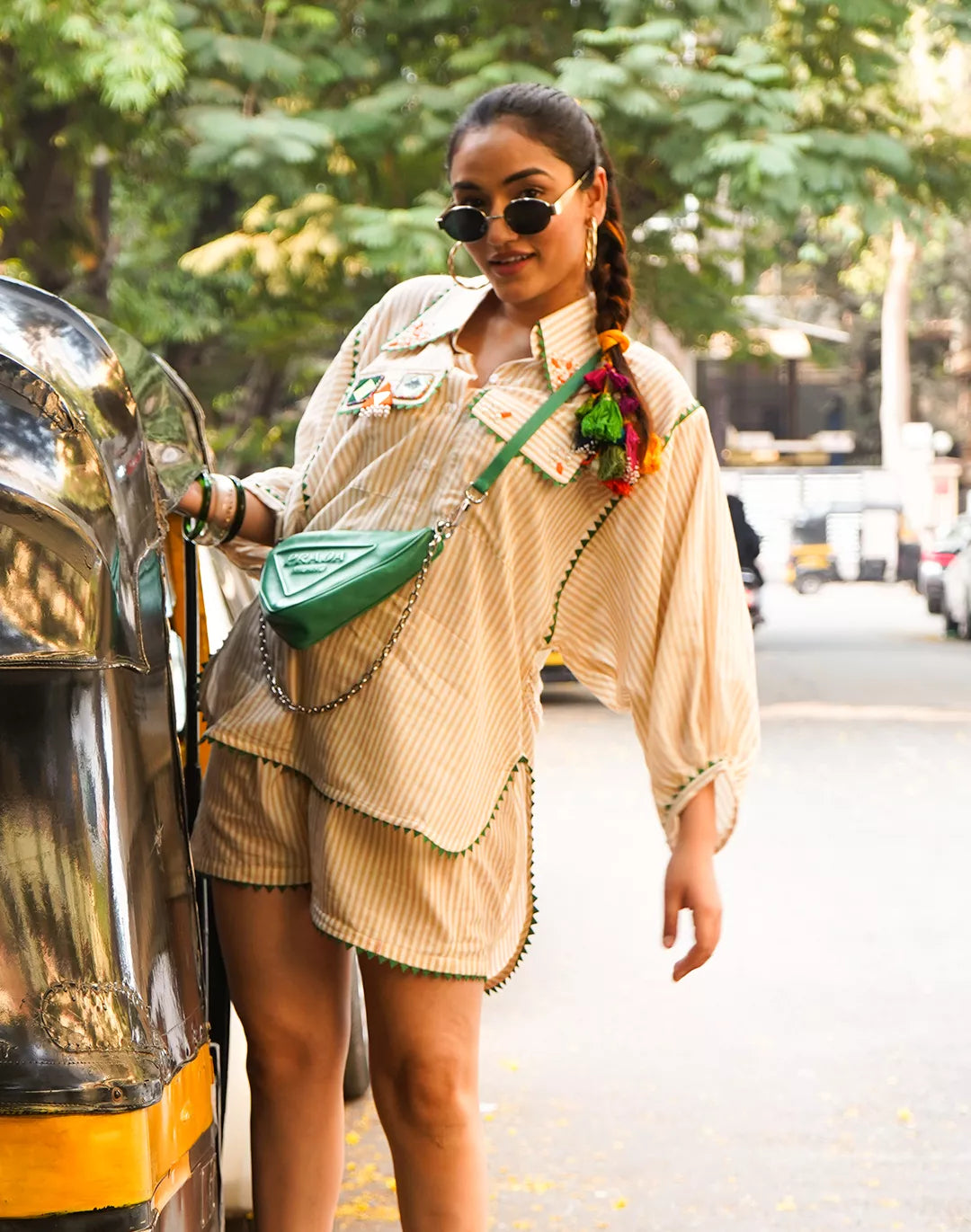 Malai Cotton Shorts Co-ord Sets