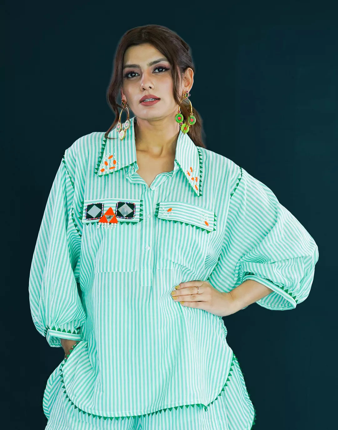 Malai Cotton Shorts Co-ord Sets