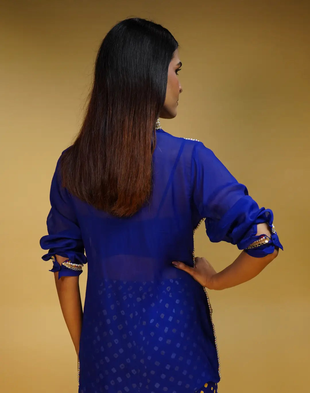 Bandhani Palazzo Set