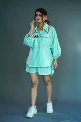 Malai Cotton Shorts Co-ord Sets