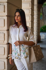Linen Floral Coord Set