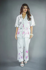 Linen Floral Coord Set