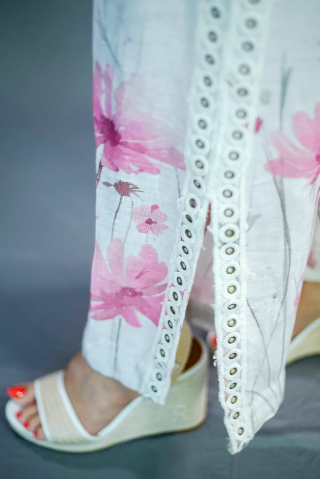 Linen Floral Coord Set